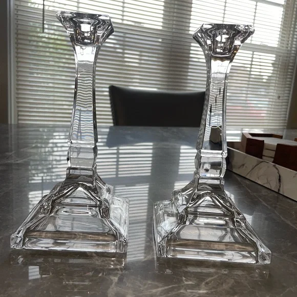 Crystal Candle Holders - Picture 4 of 6